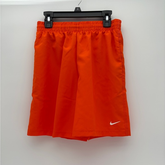 NWT Kids Nike Size M Color Orange Dri Fit Multi Woven Training Running Shorts - Picture 3 of 7